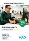 Administrativo/a. Temario espec&iacute;fico volumen 1. Servicio Andaluz de Salud (SAS)