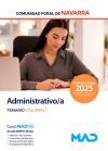 Administrativo/a. Temario Volumen 1. Comunidad Foral De Navarra De Ed. Mad
