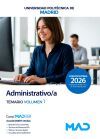 Administrativo/a. Temario volumen 1. Universidad Polit&eacute;cnica de Madrid