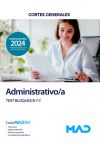 Administrativo/a. Test Bloques B Y C. Cortes Generales