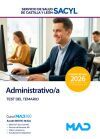 Administrativo/a. Test del temario. Servicio de Salud de Castilla y Le&oacute;n (SACYL)