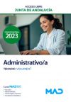 Administrativo/a (acceso Libre). Temario Volumen 1. Junta De Andalucía