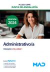 Administrativo/a (acceso libre). Temario volumen 1. Junta de Andalucía