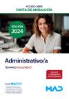 Administrativo/a (acceso libre). Temario volumen 3. Junta de Andalucía