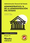 Administrativo/a de la Administraci&oacute;n del Estado. Temario. Volumen 4. Bloque VI. Acceso Libre