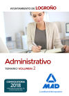 Administrativo Del Ayuntamiento De Logroño. Temario Volumen 2