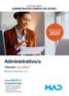 Administrativo del Estado. Temario volumen 1 Bloques I y II. Administraci&oacute;n General del Estado