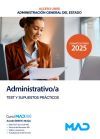 Administrativo del Estado. Test y Supuestos Pr&aacute;cticos. Administraci&oacute;n General del Estado