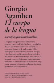 Portada de El cuerpo de la lengua
