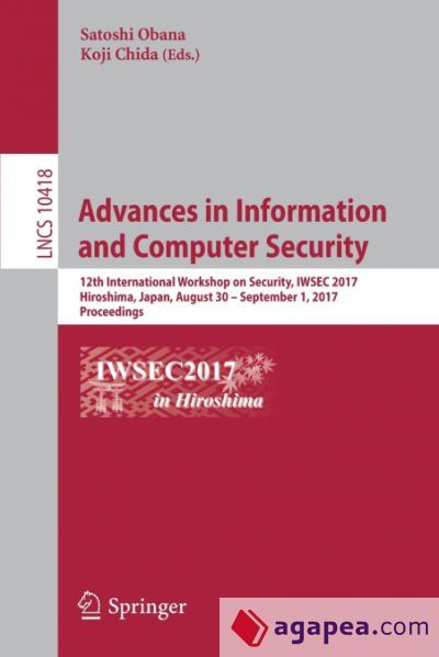 Advances in Information and Computer Security