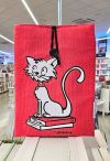 Funda De Libro. Libros Y Gato