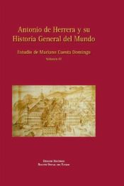 Portada de Antonio de Herrera y su Historia General del Mundo. Volumen IV