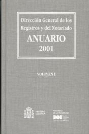 Portada de Anuario de la Dirección General de los Registros y del Notariado 2001