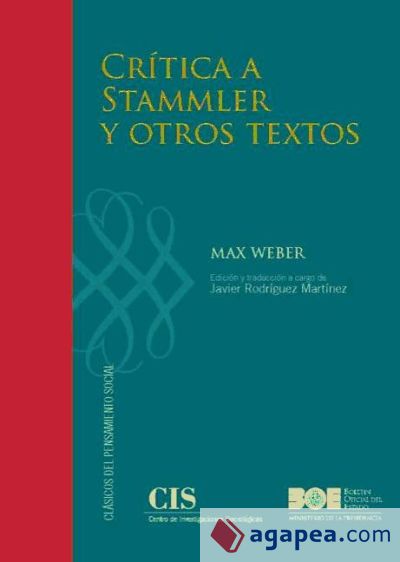 Crítica a Stammler y otros textos