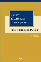 Portada de El delito de corrupción en los negocios