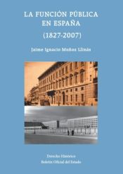Portada de La finción pública en España (1827-2007)