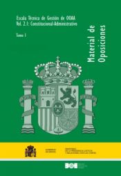 Portada de Normativa para ingreso Escala Técnica de Gestión de OOAA V. 2.1: Constitucional-Adtvo