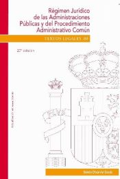 Portada de Régimen Jurídico de las Administraciones Públicas y del Procedimiento Administrativo Común