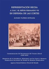Portada de Representación hecha a SMC el señor don Fernando VII en defensa de las Cortes