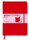 Agenda 2012. CoolDiary Red/Red. Mediano. (Por Días).