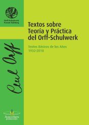 Portada de Textos sobre teoría y práctica del Orff-Schulwerk