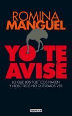 Portada de Yo te avis&eacute; (Ebook)