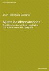 Ajuste de observaciones