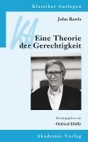 Portada de John Rawls: Eine Theorie der Gerechtigkeit