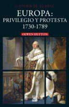 Portada de Europa: Privilegio y protesta (Ebook)