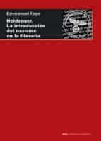 Portada de Heidegger. La introducción del nazismo en filosofía (Ebook)