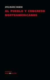 Portada de Al pueblo y congreso norteamericanos (Ebook)