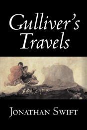 Portada de Gulliverâ€™s Travels by Jonathan Swift, Fiction, Classics, Literary, Fantasy