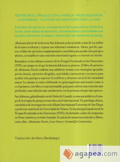 El libro de ejercicios de Abrázame fuerte