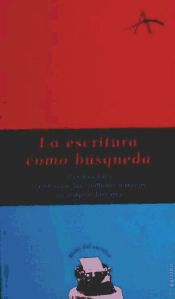 Portada de La escritura como búsqueda