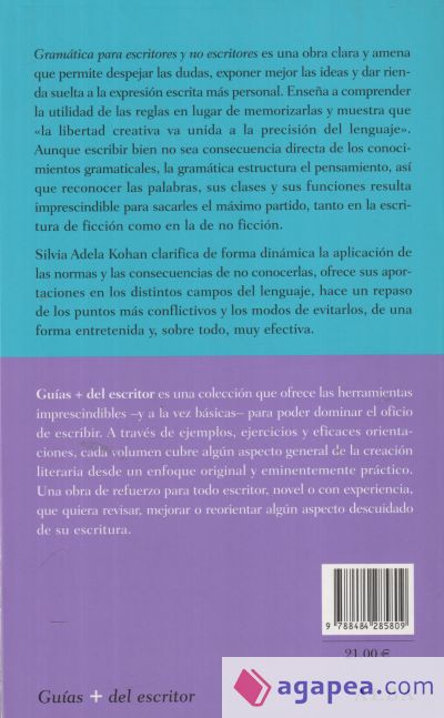 Gramatica para escritores y no escritores