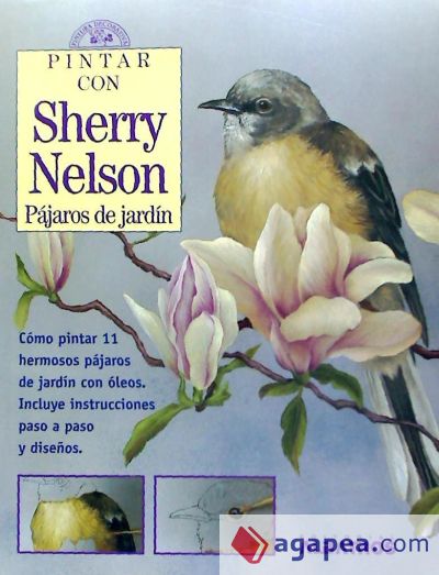 PINTAR CON SHERRY NELSON PAJAROS JARDIN