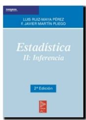 Portada de Estadística II: Inferencia