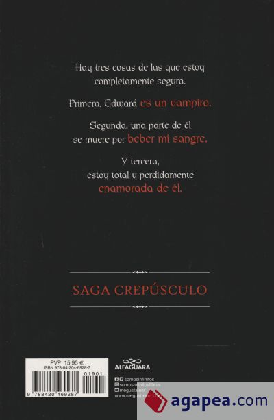 CREPUSCULO (SAGA CREPUSCULO 1) - STEPHENIE MEYER - 9788420469287