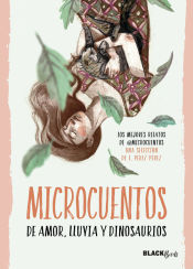 Portada de Microcuentos de amor, lluvia y dinosaurios (#BlackBirds)