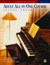 Portada de Alfred's Basic Adult All-in-One Piano Course