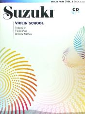 Portada de Suzuki Violin School 2 Revised Edition mit CD