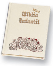 Portada de Mini Biblia Infantil Mod. 3 (P. Beige)