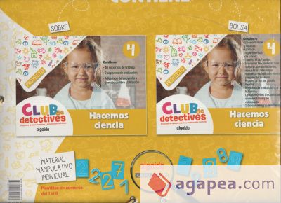 Club de detectives 4 años. Carpeta 3. Hacemos ciencia