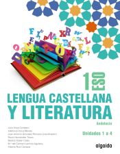 Portada de Lengua Castellana y Literatura 1º ESO. Por trimestres