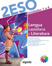 Portada de Lengua Castellana y Literatura 2º ESO. Por Trimestres