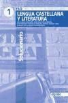 Portada de Lengua castellana y literatura 1&ordm; ESO. Solucionario
