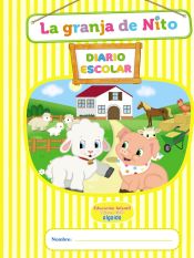 Portada de Libro-Agenda/Diario de Clase. La granja de Nito. 1º Ciclo Educación Infantil