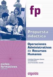 Portada de P.D. Operaciones administrativas de Recursos Humanos: Ciclo Formativo. Gestión Administrativa. 2º Curso