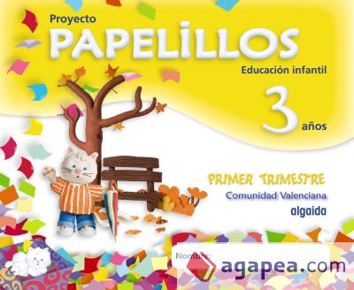 Papelillos 3 años. 1º Trimestre