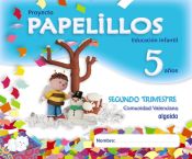 Portada de Papelillos 5 años. 2º Trimestre